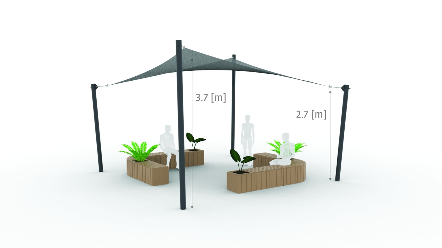 Toldo Oasis 5 x 5